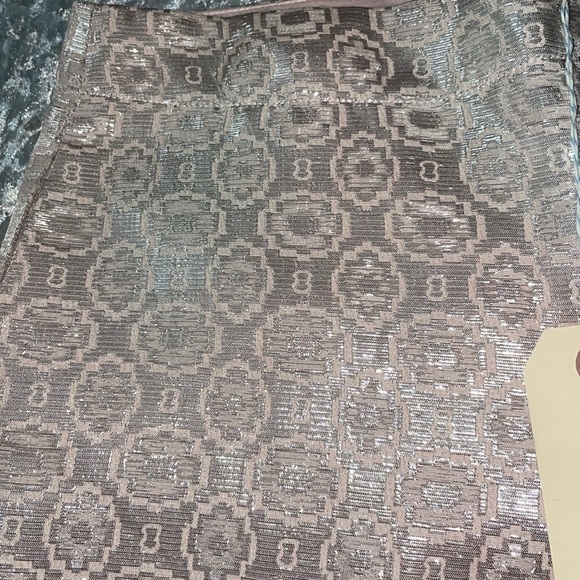 BNWT Ark & Co. Bought from Boutique Silver and Pink Dress Shorts -very light. - Picture 3 of 5